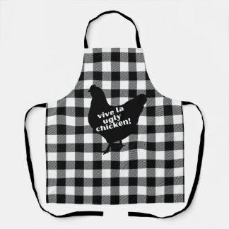 Buffalo Pset Ugly Chicken Apron Schort