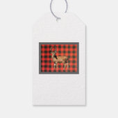 Buffalo Pset Wild Deer Gift Labels Cadeaulabel (Achterkant)