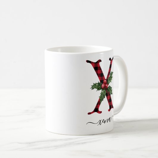 Buffalo Pset X-Mok voor kerstcadeautjes Koffiemok (Voorkant rechts)