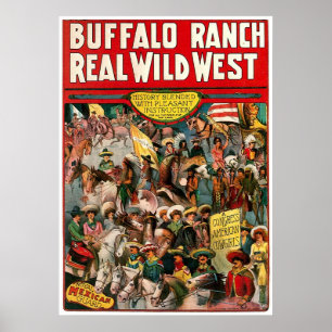 Buffalo Ranch - Afdrukken Poster