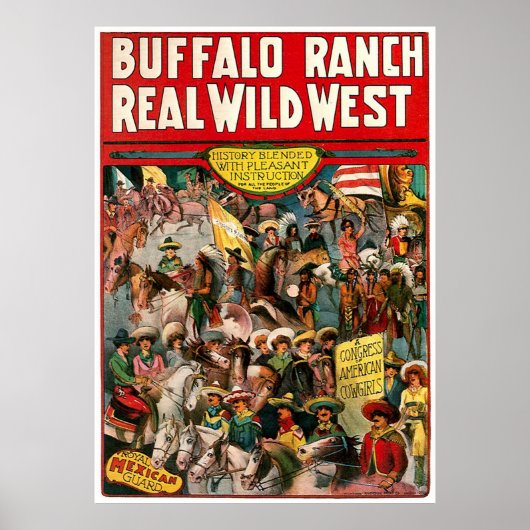 Buffalo Ranch - Afdrukken Poster (Voorkant)