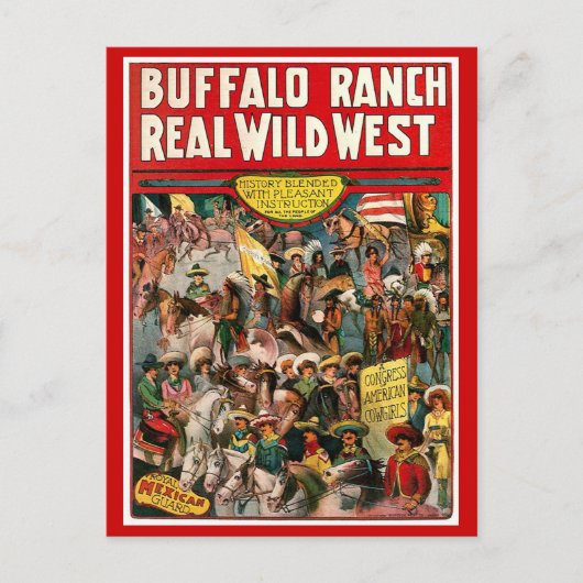 Buffalo Ranch - Briefkaart (Voorkant)