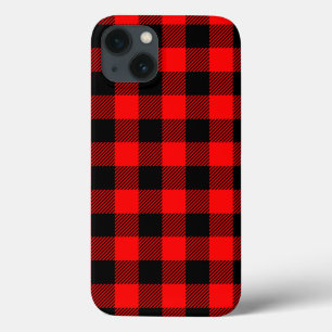 Buffalo Red en Black Lumberjack Pset Decor iPhone 13 Hoesje