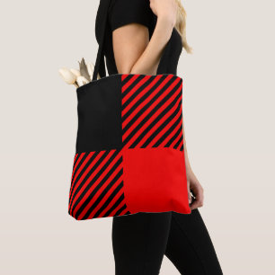 Buffalo Red en Black Lumberjack Pset Decor Draagtas