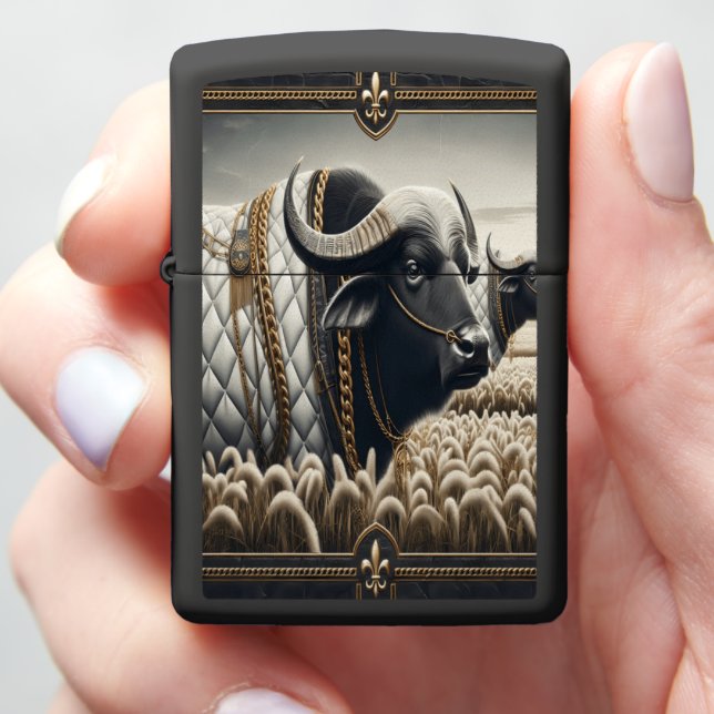 Buffalo Regal gewatteerd leer (In Hand)