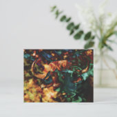 Buffalo Ripple art Briefkaart (Staand voorkant)