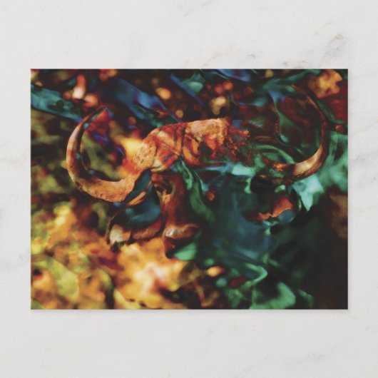 Buffalo Ripple art Briefkaart (Voorkant)