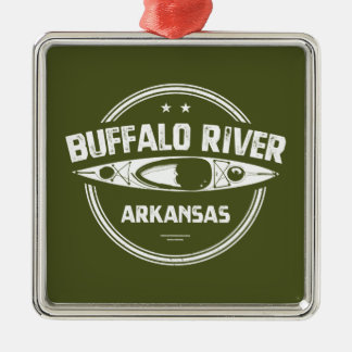 Buffalo River, Arkansas Metalen Ornament