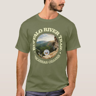 Buffalo River Trail (rood) T-shirt
