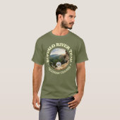 Buffalo River Trail (rood) T-shirt (Voorkant volledig)
