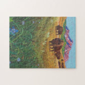 Buffalo Roam Puzzle Legpuzzel (Horizontaal)