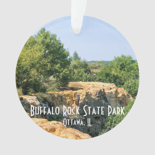 Buffalo Rock State Park Ornament (voorkant)