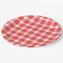 Buffalo Rood Wit Geruit Vakantie Picknick Klassiek