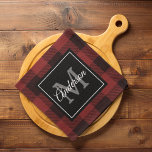 Buffalo rouge abattu | Initiale personnelle | Cade<br><div class="desc">Enveloppez vos proches dans la chaleur et le charme du Red Buffalo Plaid classique avec une touche personnelle. Que ce soit pour un anniversaire,  un anniversaire ou juste pour montrer à quelqu'un qui vous tient à coeur,  ce cadeau personnalisable fera certainement une impression durable.</div>