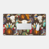 Buffalo Skull Native American Emblem (Clavier et souris)