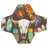 Buffalo Skull Native American Emblem (Plat)