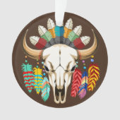 Buffalo Skull Native American Emblem (devant)