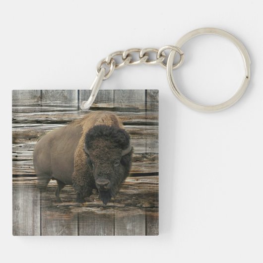 Buffalo Sleutelhanger (Achterkant)