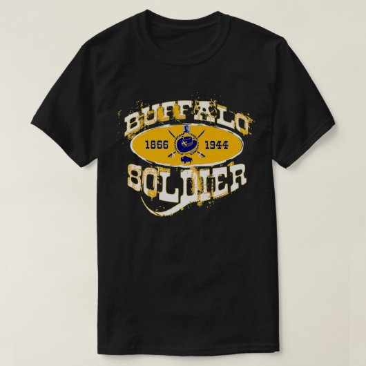 Buffalo Soldaat Premium T-shirt (Design voorkant)