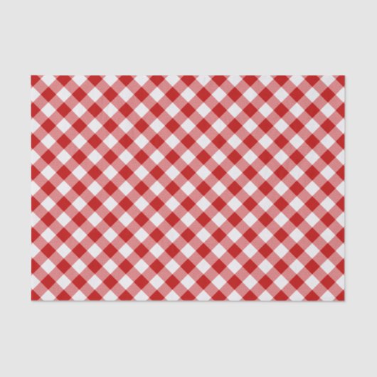 Buffalo Speld Rood wit Tissuepapier (Voorkant)