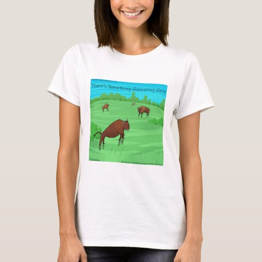 Buffalo Springield Drôle Rick London Tshirt Femme (Devant)