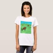 Buffalo Springield Drôle Rick London Tshirt Femme (Devant entier)
