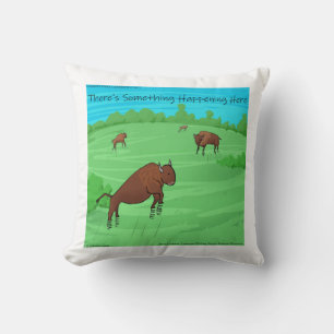 Buffalo Springield Puntige Comic Kussen 
