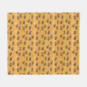 Buffalo Stampede Fleece Blanket Deken (Voorkant (Horizontaal))