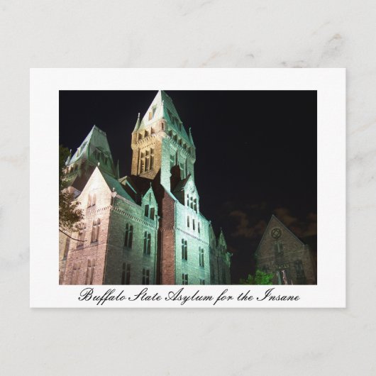Buffalo State Asiel Briefkaart (Voorkant)
