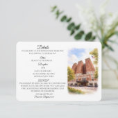 Buffalo Statler Details Invitation Insert (Debout devant)