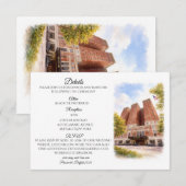 Buffalo Statler Details Invitation Insert (Devant / Derrière)