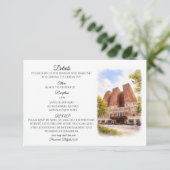 Buffalo Statler Details Invitation Insert (Debout devant)