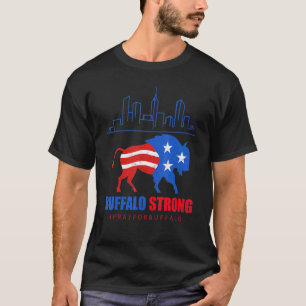 Buffalo sterke pil voor de gemeenschap van buffalo t-shirt