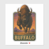 Buffalo Sticker (Vel)