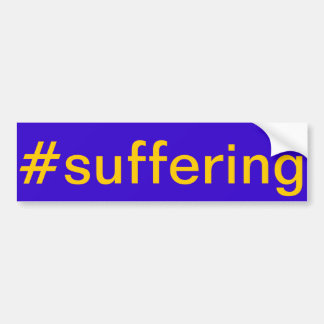 Buffalo #Suffering Bumpersticker