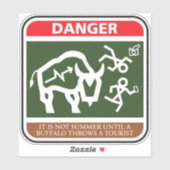 Buffalo Summer Sticker (Vel)