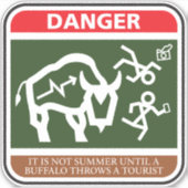 Buffalo Summer Sticker (Voorkant)