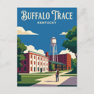 Buffalo Trace Distillery Kentucky Briefkaart