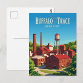 Buffalo Trace Distillery VS Briefkaart (Voorkant / Achterkant)