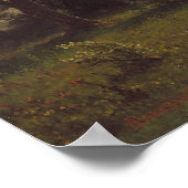Buffalo Trail - Albert Bierstadt Poster d'art (Coin)