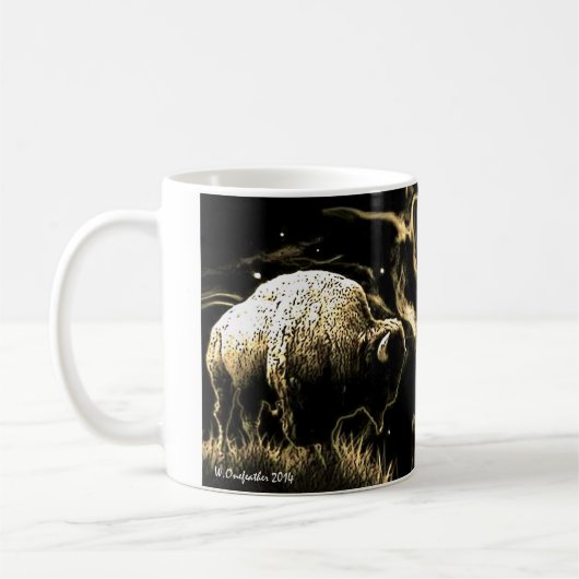 Buffalo Vision Koffiemok (Links)