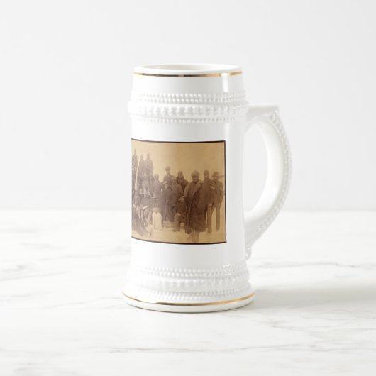 Buffalo Warriors: Amerikaanse zwarte cavalerie Bierpul (Voorkant rechts)