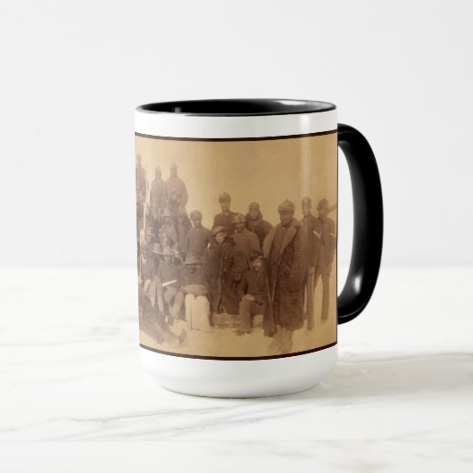 Buffalo Warriors: Amerikaanse zwarte cavalerie Mok (Voorkant rechts)