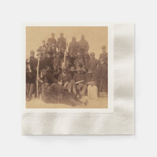 Buffalo Warriors: Amerikaanse zwarte cavalerie Servet (Voorkant)
