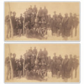 Buffalo Warriors: Amerikaanse zwarte cavalerie Sticker (Voorkant)