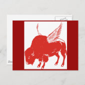 Buffalo Wings Briefkaart (Voorkant / Achterkant)