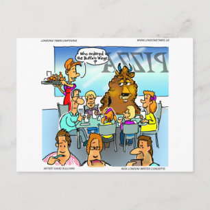 Buffalo Wings Grappige Kaarten T-shirts & Cadeaus