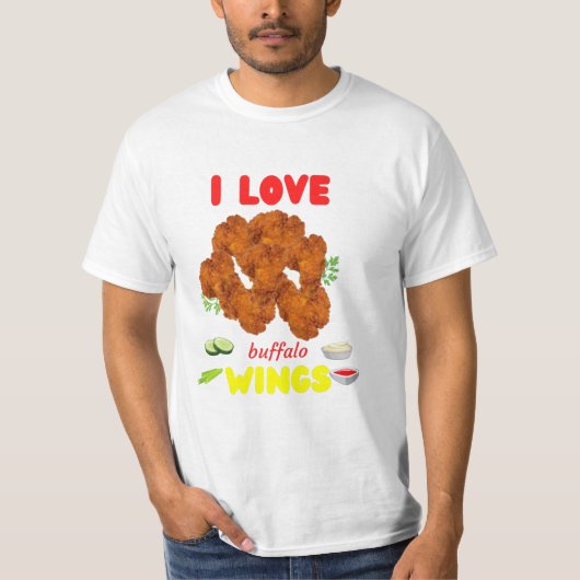 Buffalo Wings T-shirt (Voorkant)