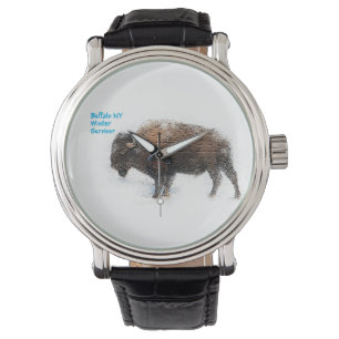 "Buffalo Winter Survivor Watch" Horloge