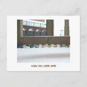 Buffalo Winters (wou dat je hier was) Briefkaart